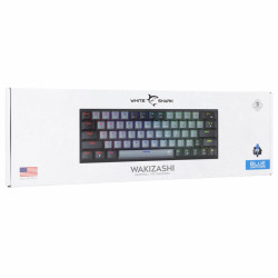 Clavier WHITE SHARK WAKIZASHI-2 GK-002721V2 - Blue Switch - Gris Noir