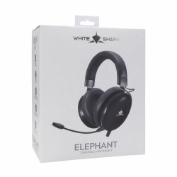 Casque Gaming WHITE SHARK ELEPHANT GH-2540 - Noir