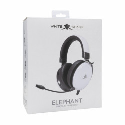 Casque Gaming WHITE SHARK ELEPHANT GH-2540 - Blanc