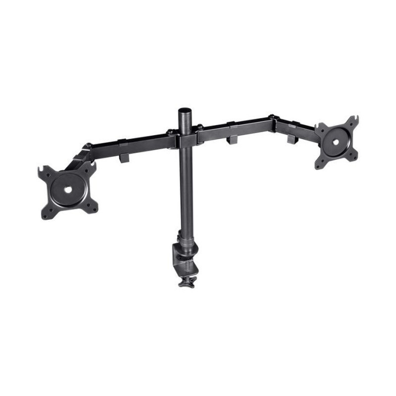 Support de Bureau TRUST GXT-1120 MARA Pour 2 Moniteurs - Noir