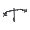 Support de Bureau TRUST GXT-1120 MARA Pour 2 Moniteurs - Noir
