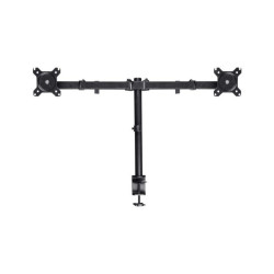 Support de Bureau TRUST GXT-1120 MARA Pour 2 Moniteurs - Noir