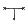 Support de Bureau TRUST GXT-1120 MARA Pour 2 Moniteurs - Noir
