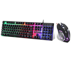 Pack Souris + Clavier Gaming ENTER IGNITE PRO - Noir