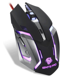 Pack Souris + Clavier Gaming ENTER IGNITE PRO - Noir