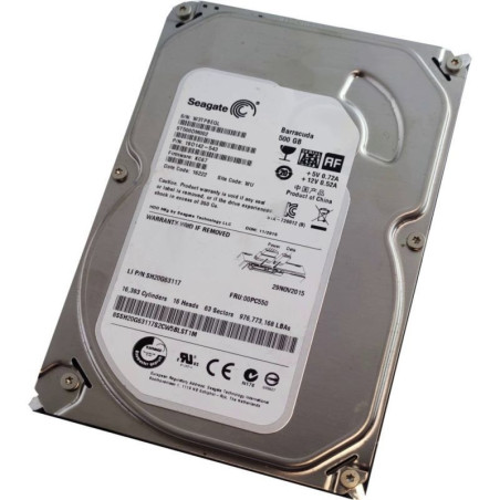 Disque Dur Interne SEAGATE 500 GB 3.5'' - Reconditionné