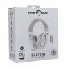 Casque Gaming Sans Fil / Bluetooth WHITE SHARK FALCON WGH-2441 - Blanc Gris