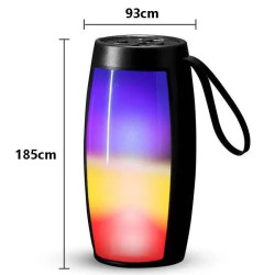 Haut Parleur Bluetooth ZQS-1202 RGB - Noir