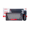 Ensemble Clavier Souris Sans Fil JEDEL WS681 - Gris Noir