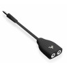 Splitter Aux 2 ports Jack 3.5mm AVANTREE TR302 - Noir