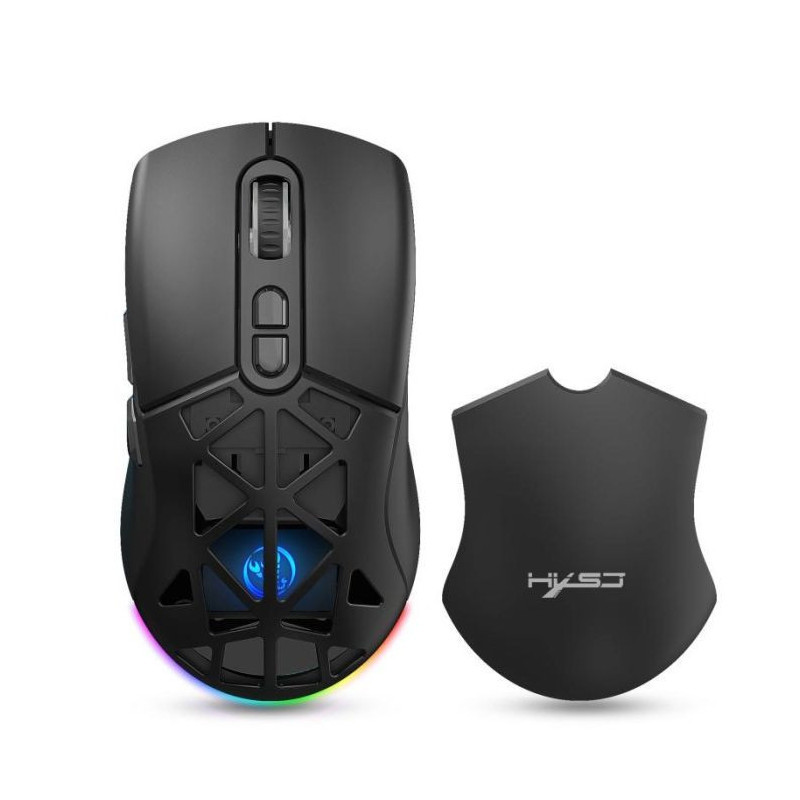 Souris Gaming sans Fil / Bluetooth HXSJ T26 - Noir