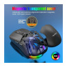 Souris Gaming sans Fil / Bluetooth HXSJ T26 - Noir