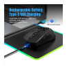 Souris Gaming sans Fil / Bluetooth HXSJ T26 - Noir