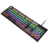 Clavier Gaming Mécanique T-WOLF T61 RGB - Noir - Blue Switch
