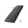 Clavier Gaming Mécanique T-WOLF T61 RGB - Noir - Blue Switch