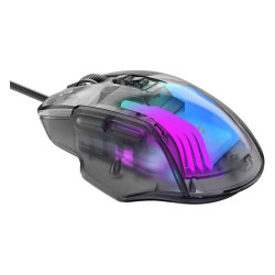 Souris Gaming HAVIT MS1011SE RGB - Transparent Noir