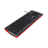 Clavier Gaming USB HAVIT KB866L Backlit RGB - Noir