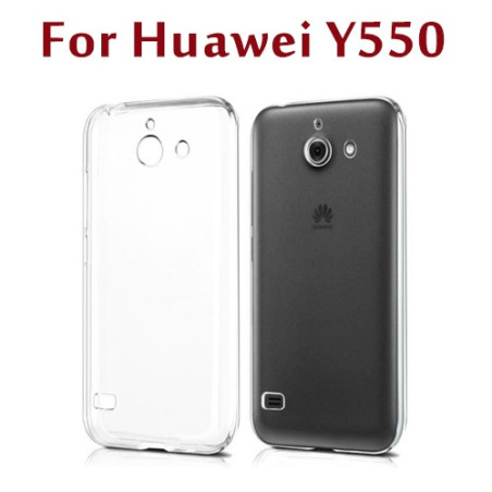 Etui en Silicone pour Huawei Y550 / Transparent