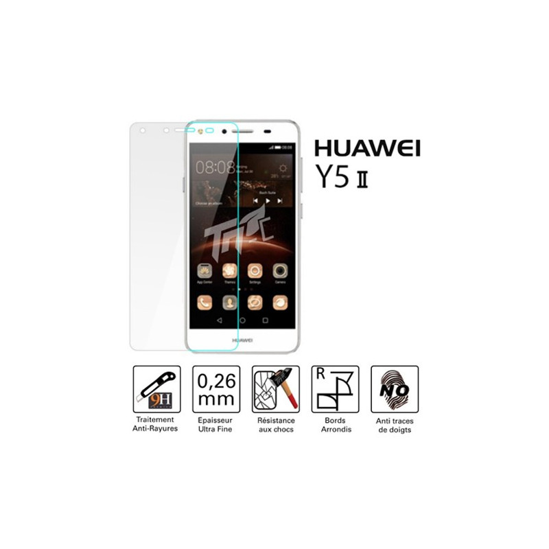 Protection en verre trempé Huawei Y5ii