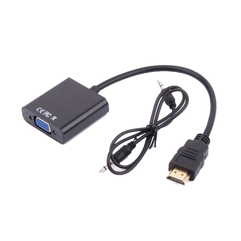 Adaptateur HDMI vers VGA avec Audio