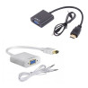 Adaptateur HDMI vers VGA avec Audio