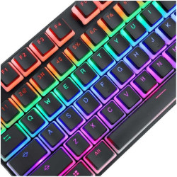 Touche Clavier Gaming Mécanique REDRAGON SCARAB A130 RGB - Noir