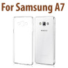 Etui en Silicone pour Samsung Galaxy A7 / Transparent