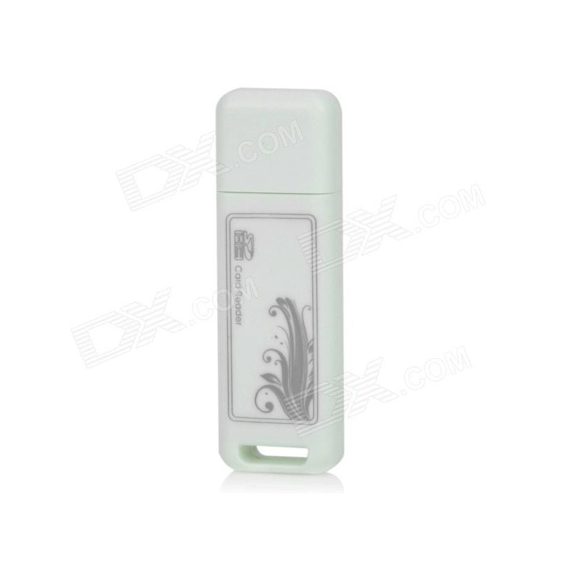 Lecteur de carte mémoire SD Blanc