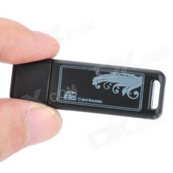 Lecteur de carte mémoire SD Noir
