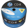 Bobine 50x CD-R HP - Capacité 700 MB - 80 Min - 50 pièces
