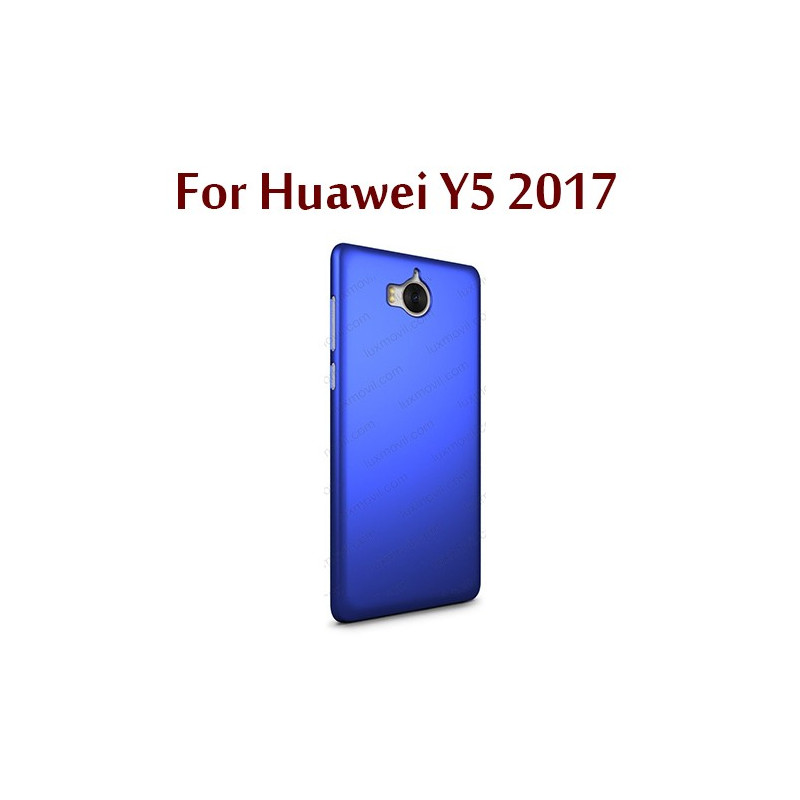 Huawei Y5 2017 - Etui en Silicone Bleu