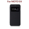 MOTO E4 - Flip Cover S View - Noir