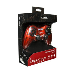 Manette Filaire Gaming KONIX Drakkar Blood Axe