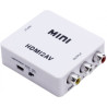 Adaptateur HDMI Femelle 1080p vers RCA Femelle