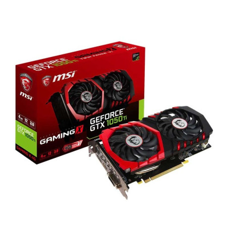 Carte Graphique MSI GeForce GTX 1050 Ti GAMING X 4G