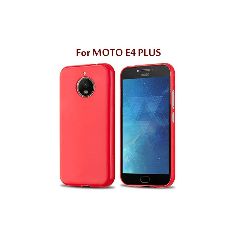 MOTO E4 PLUS - Etui en Silicone