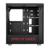 Boitier SOG ROGUE IV TEMPERED GLASS