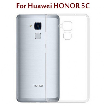 Huawei HONOR 5C - Etui en Silicone Transparent