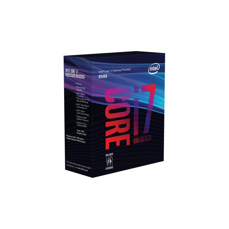 Processeur Intel Core i7-8700K 3.6GHz Processeur Intel Core i7-8700K 3.6GHz