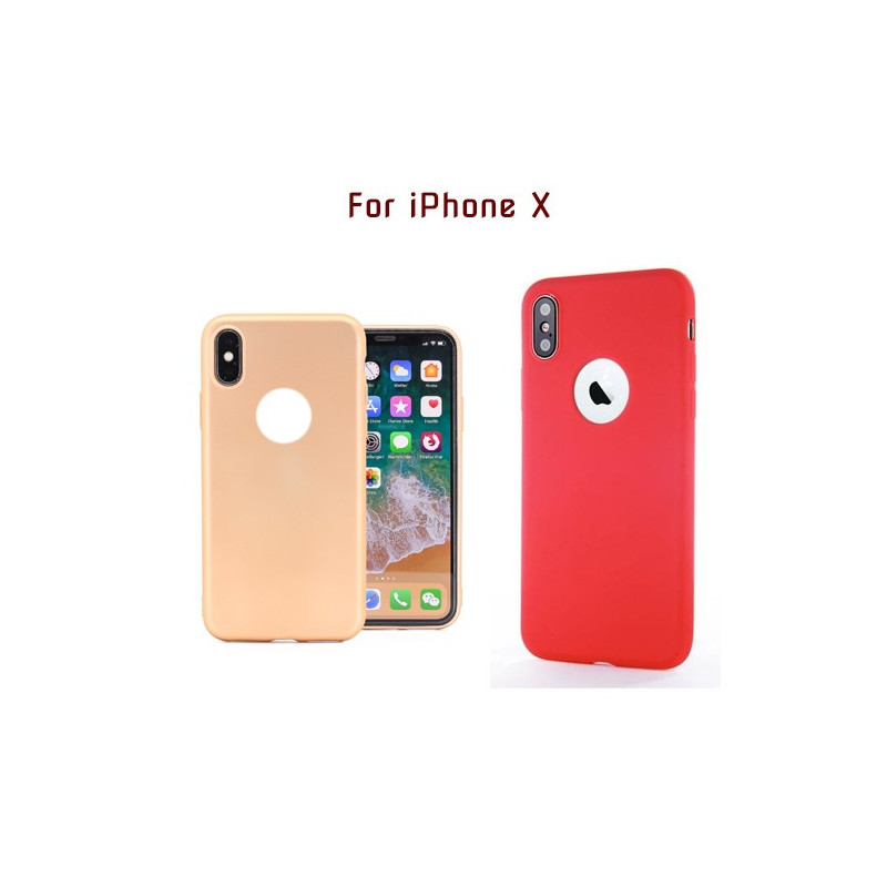 iPhone X - Etui en Silicone