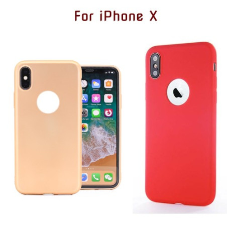 iPhone X - Etui en Silicone