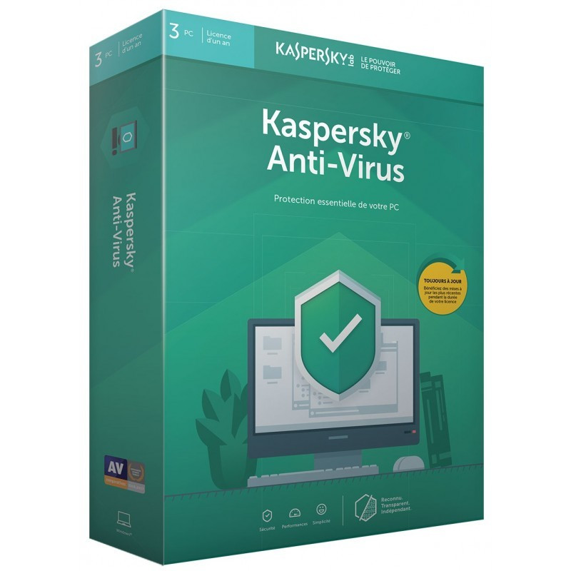 Antivirus KASPERSKY Internet Security 2019 - 1 an / 3 Pc Antivirus KASPERSKY Internet Security 2019 - 1 an / 3 Pc