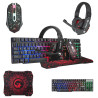 Combo Souris + Tapis + Casque + Clavier Gaming MACRO G-301