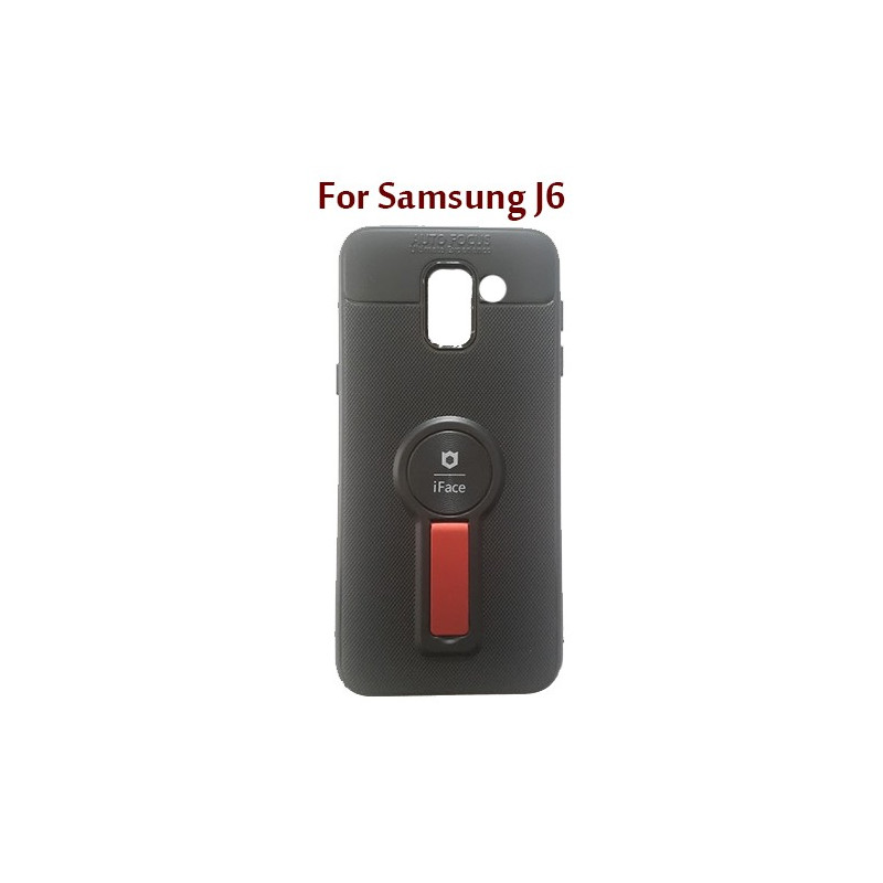 Samsung J6 - Etui en Silicone iFace AUTO FOCUS