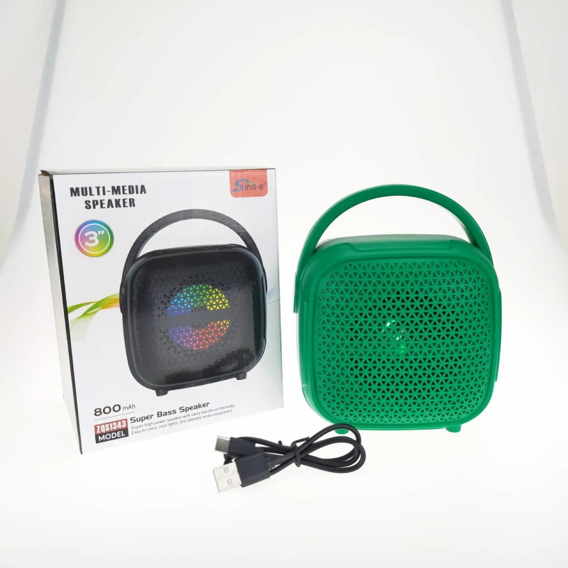 Haut Parleur Bluetooth - MP3 - 8W - ZQS-1343