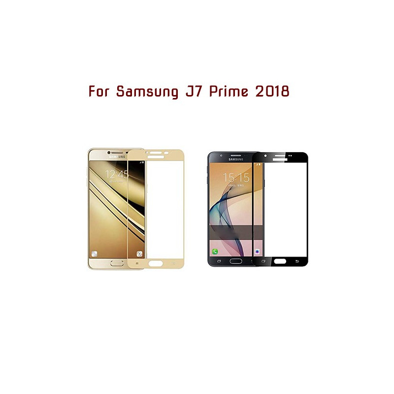 Samsung J7 PRIME 2018 - Protection FULL SCREEN GLASS