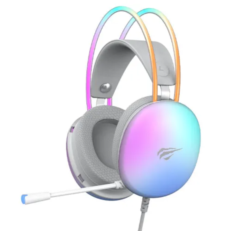 Casque Gaming HAVIT H2037D - Blanc