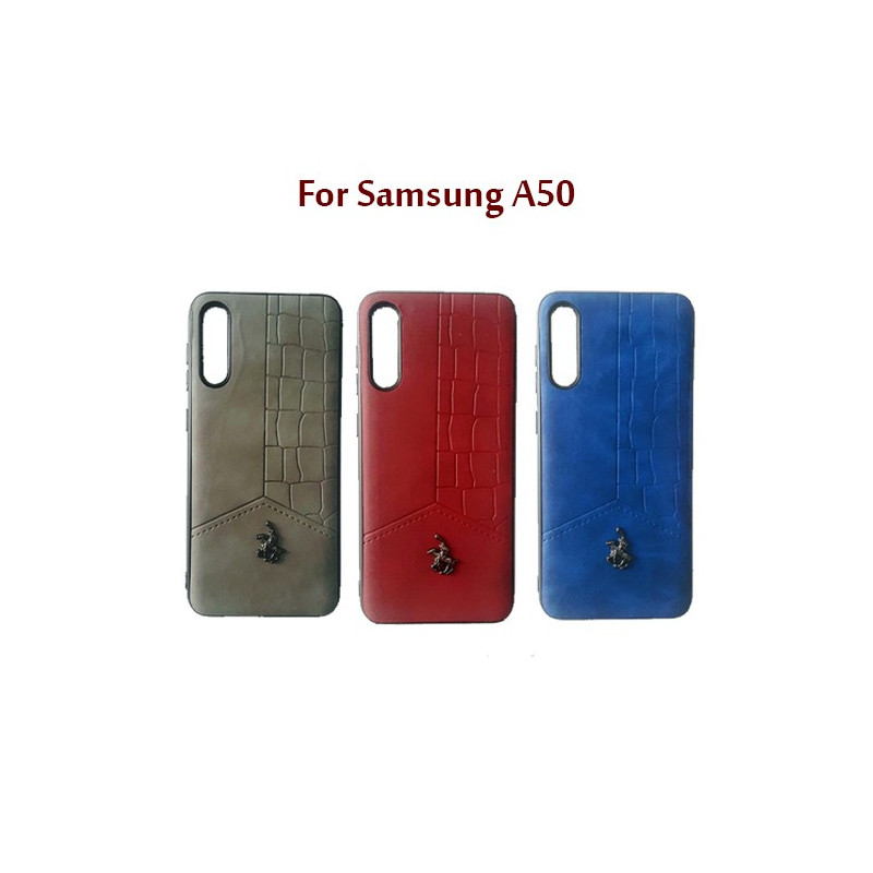 Samsung A50 - Etui en Silicone HORSE