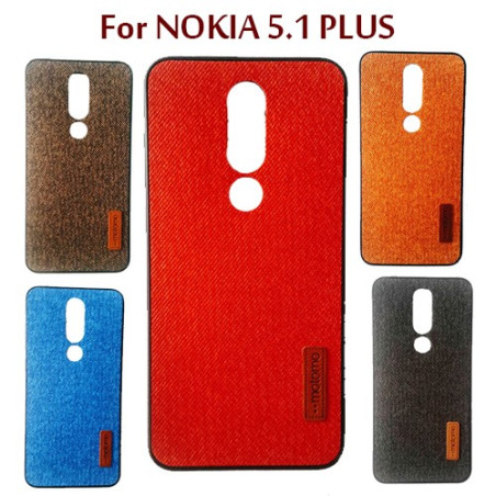 NOKIA 5.1 Plus - Etui en Silicone MOTOMO