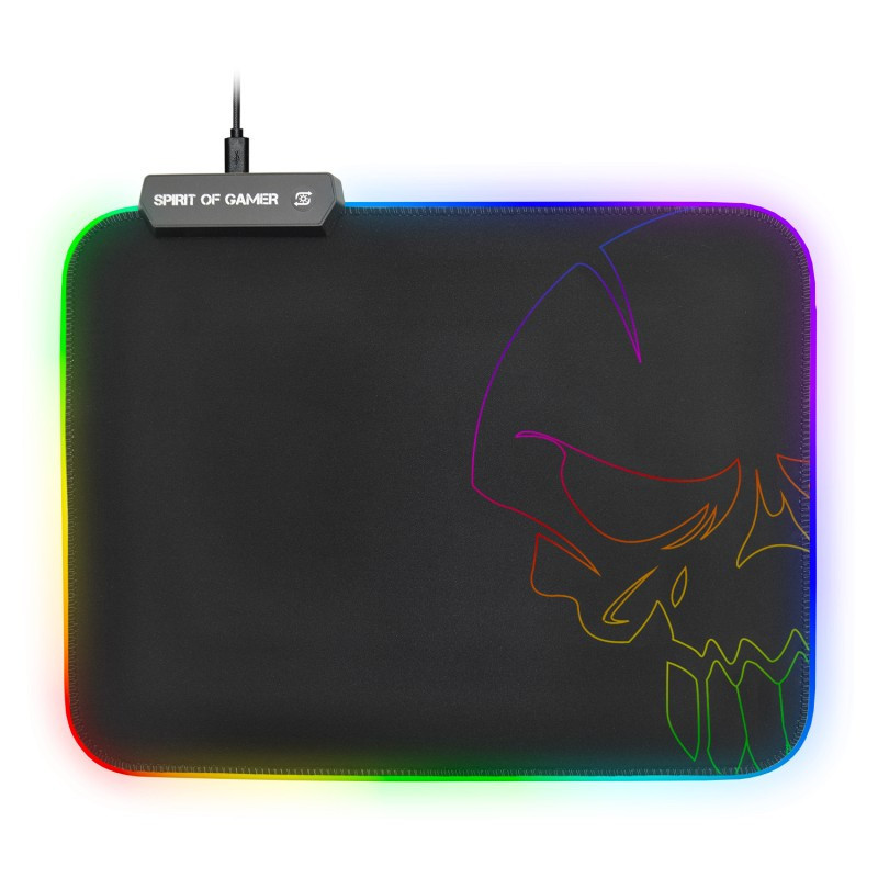 Tapis Souris SPIRIT OF GAMER SKULL M RGB - Medium
